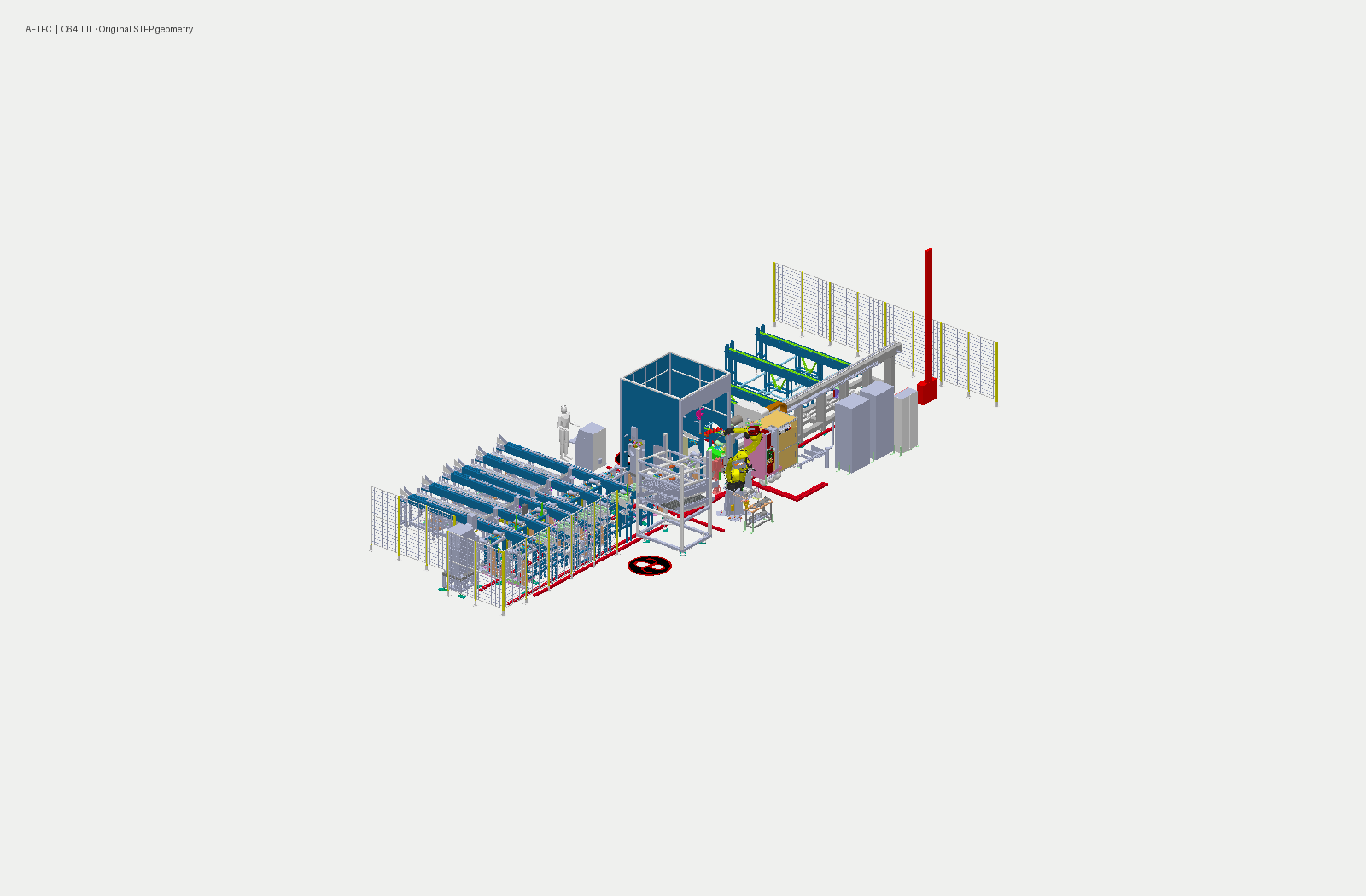 Q64 machine assembly